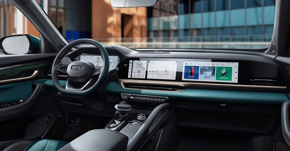 Geely monjaro 2024 интерьер Первая партия кроссоверов Geely Monjaro отправлена в Россию - Российская газета
