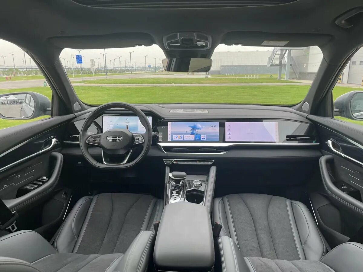 Geely monjaro 2024 интерьер Комплектации и цены: Обновленный Geely Monjaro вышел в Китае КитайАвто774 Дзен