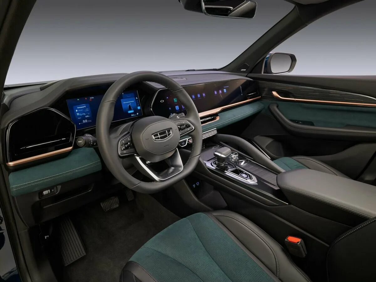 Geely monjaro 2024 интерьер Купить новый Geely Monjaro 2021-н.в. 2.0 AT (238 л.с.) 4WD бензин автомат в Санк