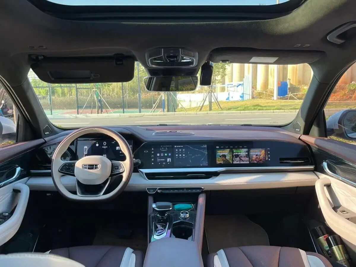 Geely monjaro фото салона Купить б/у Geely Monjaro 2021-2024 (Xingyue L) 2.0 AT (238 л.с.) 4WD бензин авто