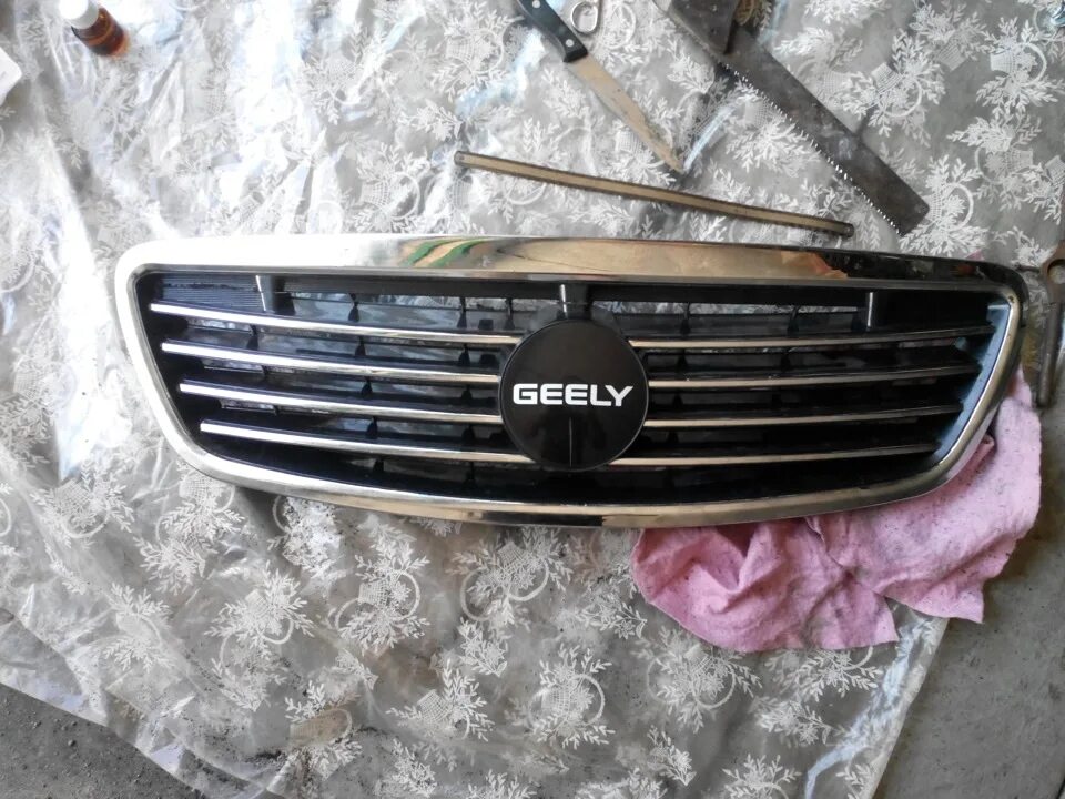 Geely monjaro решетка тюнинг № 33 Переделка решетки радиатора - Geely CK, 1,5 л, 2011 года тюнинг DRIVE2