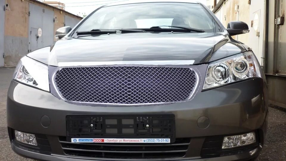 Geely monjaro решетка тюнинг Сделать решетку радиатора - Geely Emgrand EC7 FE-1, 1,8 л, 2013 года стайлинг DR