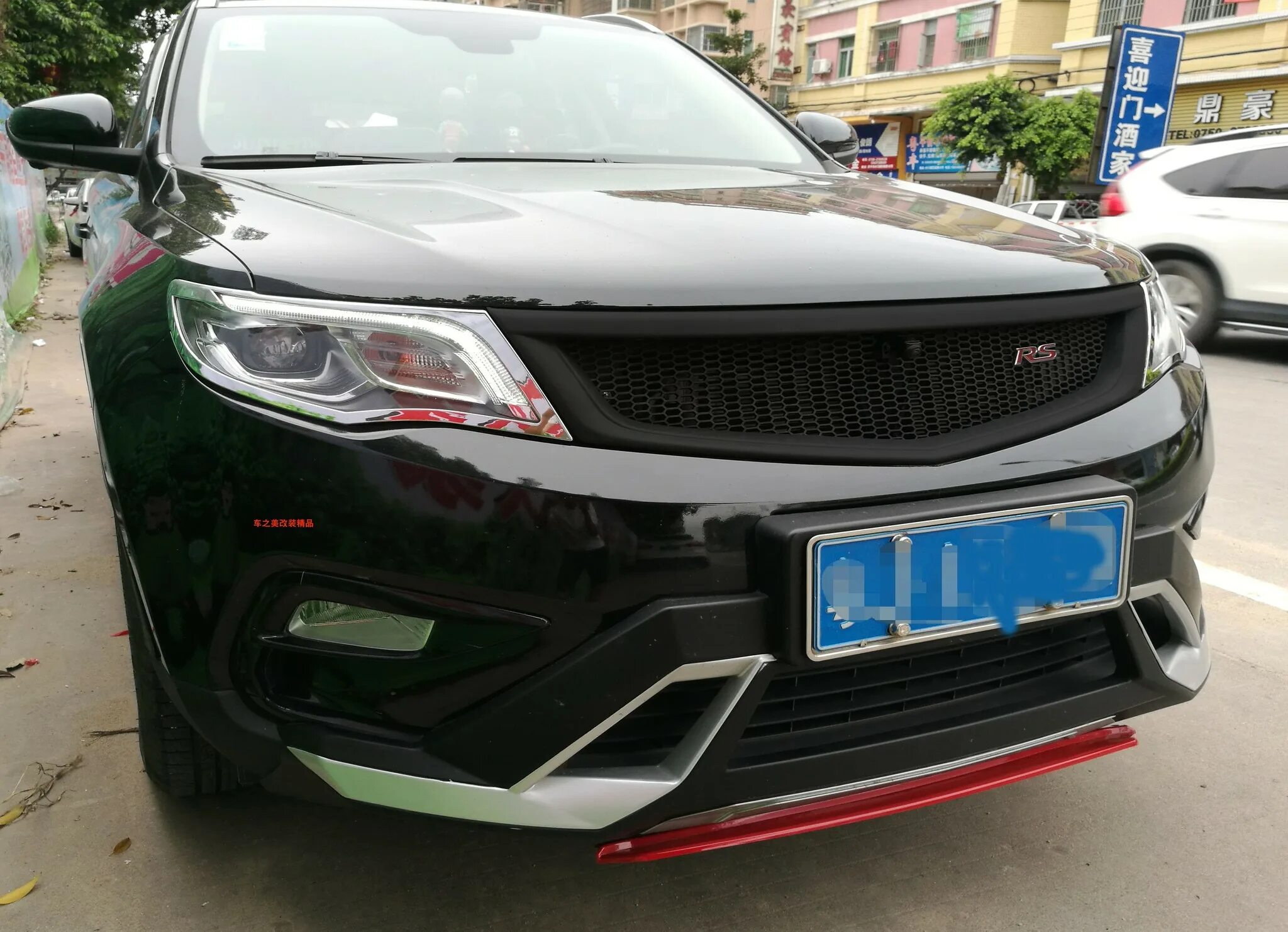 Geely monjaro решетка тюнинг Решетка атлас про