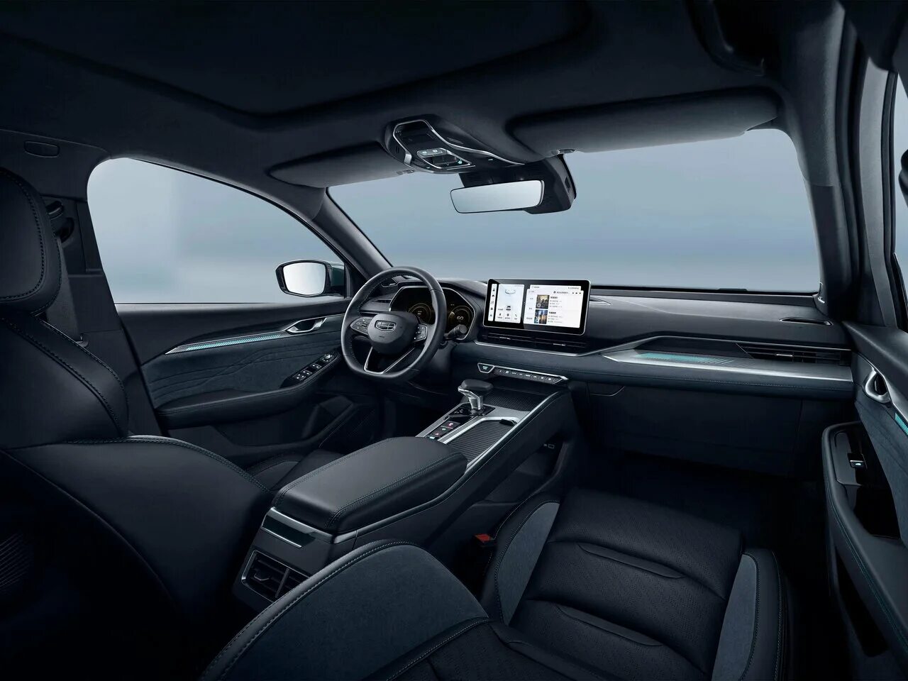 Geely preface 2024 интерьер Geely Preface 1 поколение рестайлинг, седан - технические характеристики, модель