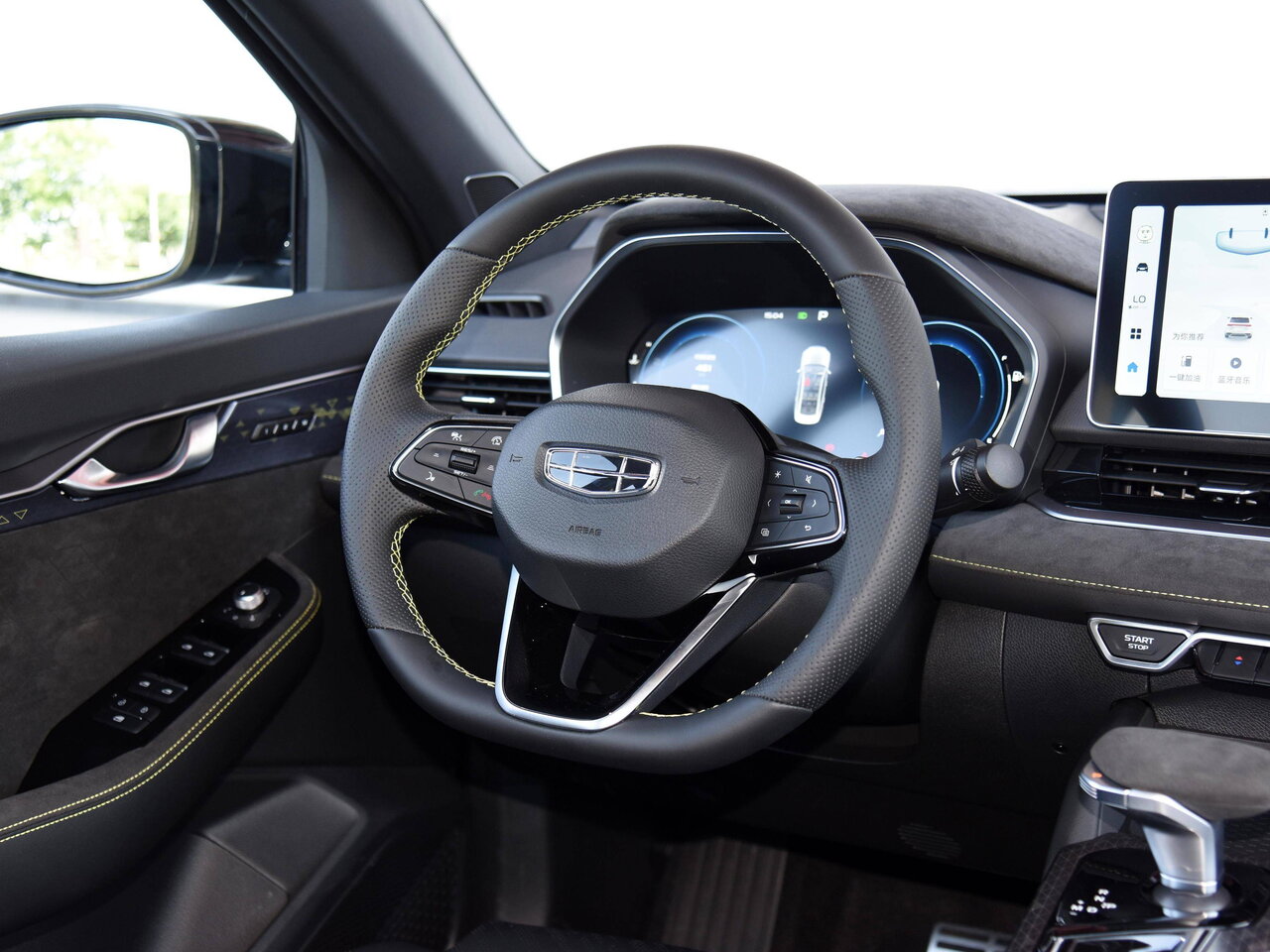 Geely preface 2024 интерьер Geely Preface 1 поколение рестайлинг, седан - технические характеристики, модель