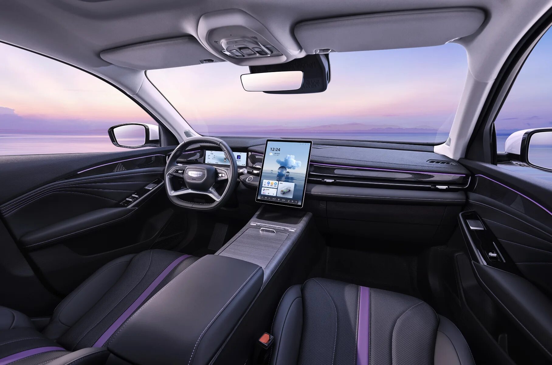 Geely preface 2024 интерьер В России ждут новый седан Geely: что о нем известно и когда он появится - Рамбле