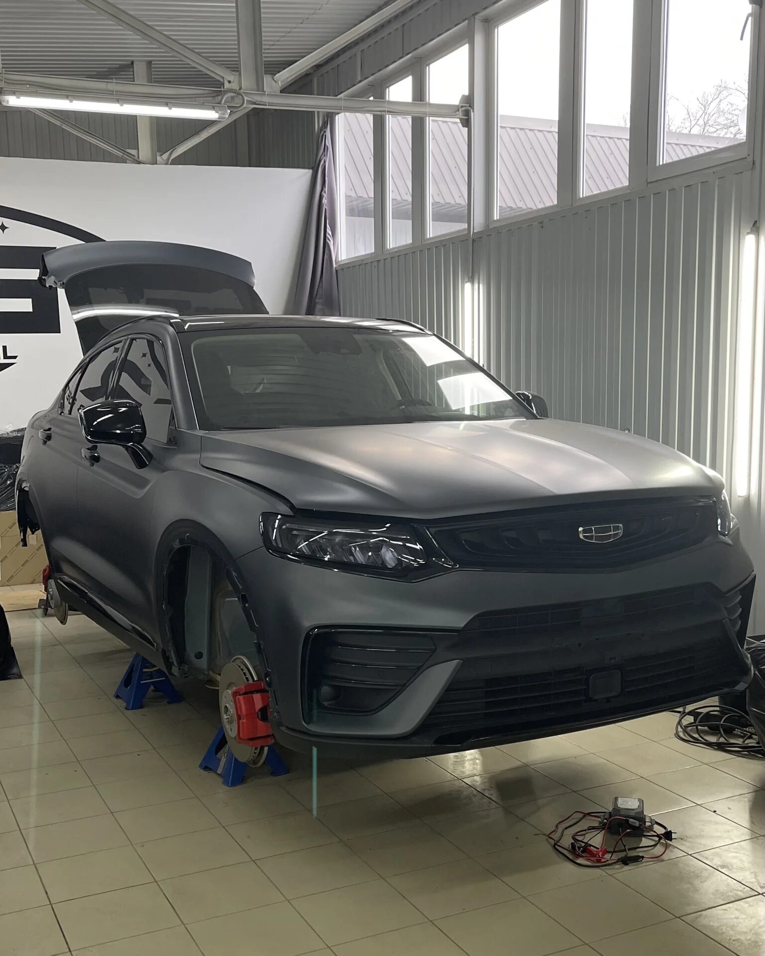 Geely tugela тюнинг фар Сетка в передний бампер - Geely Tugella, 2 л, 2021 года тюнинг DRIVE2