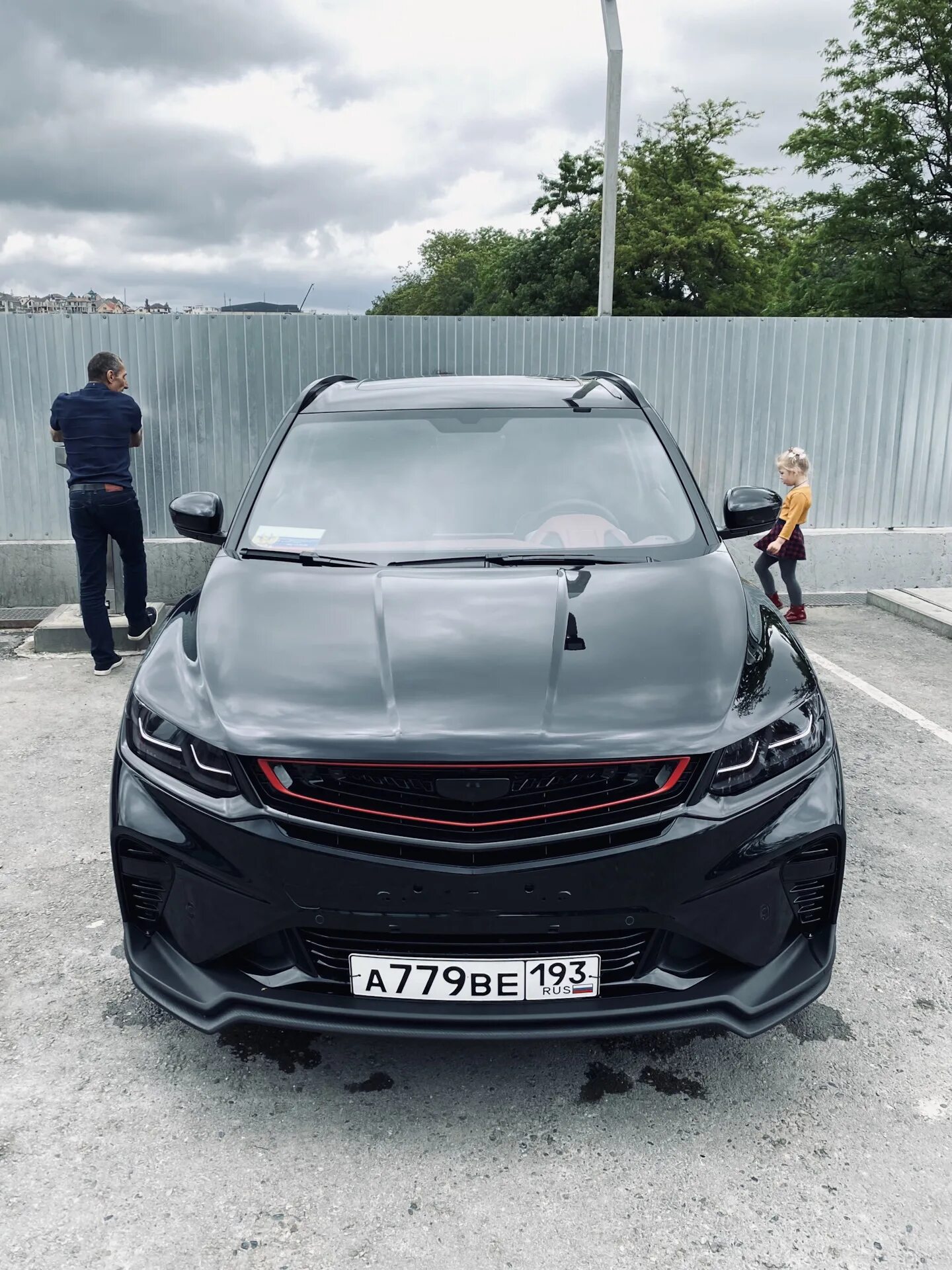 Geely тюнинг фото Полный антихром - Geely Coolray, 1,5 л, 2021 года тюнинг DRIVE2