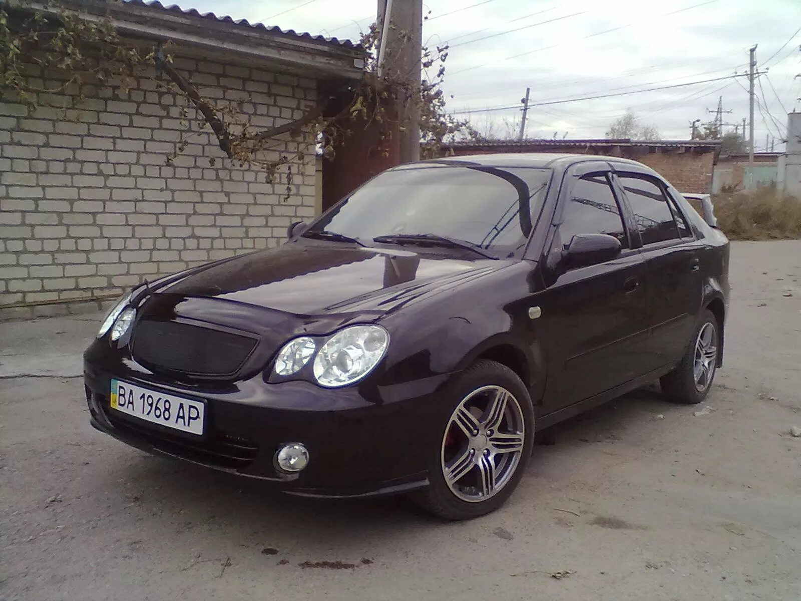 Geely тюнинг фото Долой хром! - Geely CK, 1,5 л, 2009 года тюнинг DRIVE2
