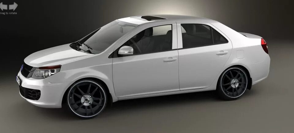 Geely тюнинг фото Вот такие "примерил", вот такие хочу. - Geely GC6, 1,5 л, 2014 года колёсные дис