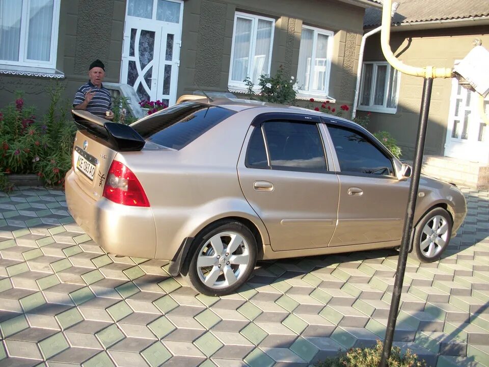 Geely тюнинг фото паставэл споілєр - Geely CK, 1,5 л, 2008 года тюнинг DRIVE2