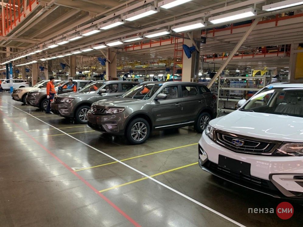 Geely ульяновская ул 85 пенза фото Визит делегации Пензенской области на завод Geely в Китае - Фото - Пенза СМИ