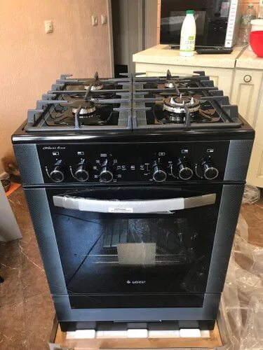 Gefest пушкинский просп 30 фото Комбинированная плита Gefest 6502-03 0244, электрическая духовка, черный - купит