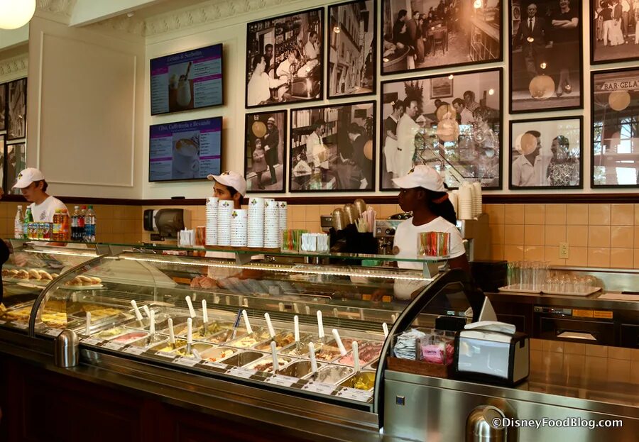 Gelateria ул пушкина 11 фото First Look and Review: The New Vivoli Gelateria in Disney World's Disney Springs