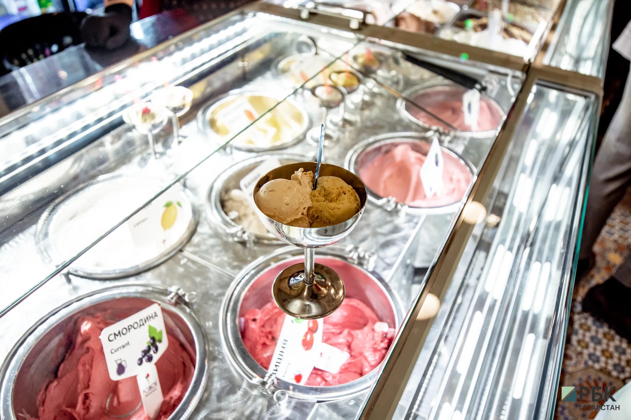 Gelateria ул пушкина 11 фото Год в пандемию: Итальянская джелатерия в Казани отметила год работы Пресс-релизы