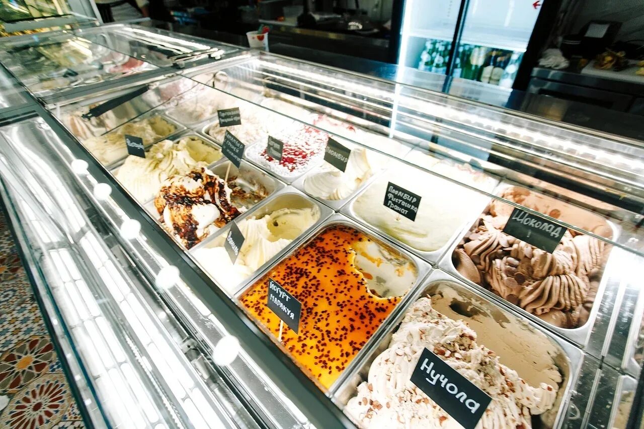 Gelateria ул пушкина 11 казань фото Кафе-мороженое по-новому: Казань опробует формат джелатерии. Фоторепортаж - РБК