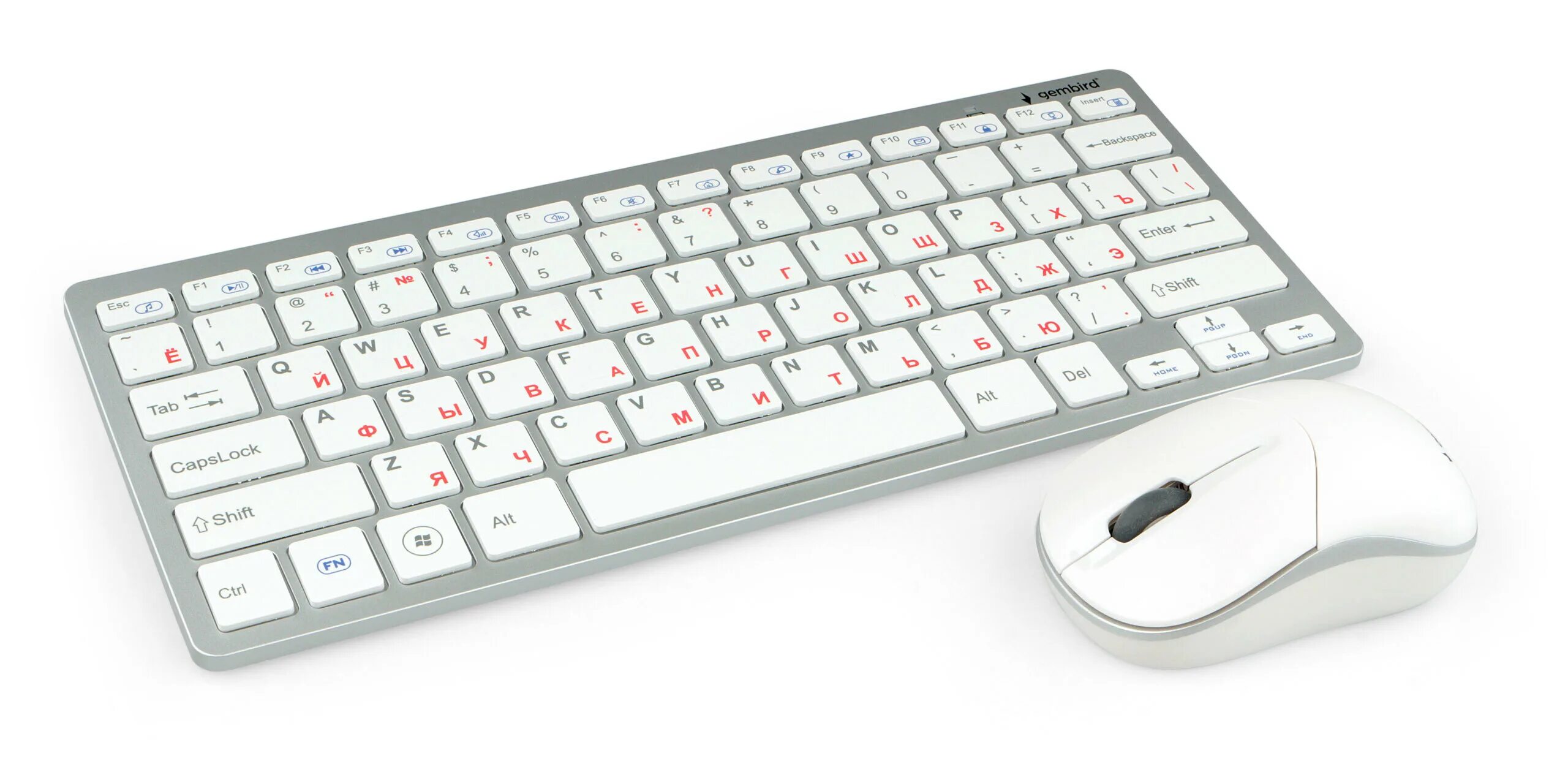 Gembird kbs 9400 клавиатура беспроводная как подключить Беспроводной комплект ультратонкой компактной клавиатуры и мыши Gembird KBS-7001