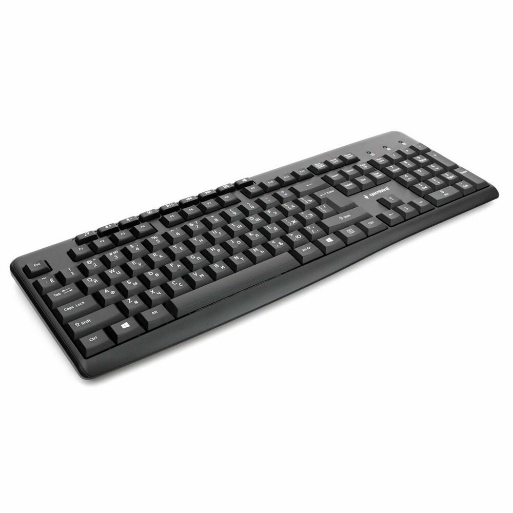 Gembird kbs 9400 клавиатура беспроводная как подключить Комплект кл-ра+мышь беспров. Gembird KBS-9400 черн, м/медиа, 113кл. 2.4ГГц, 1000