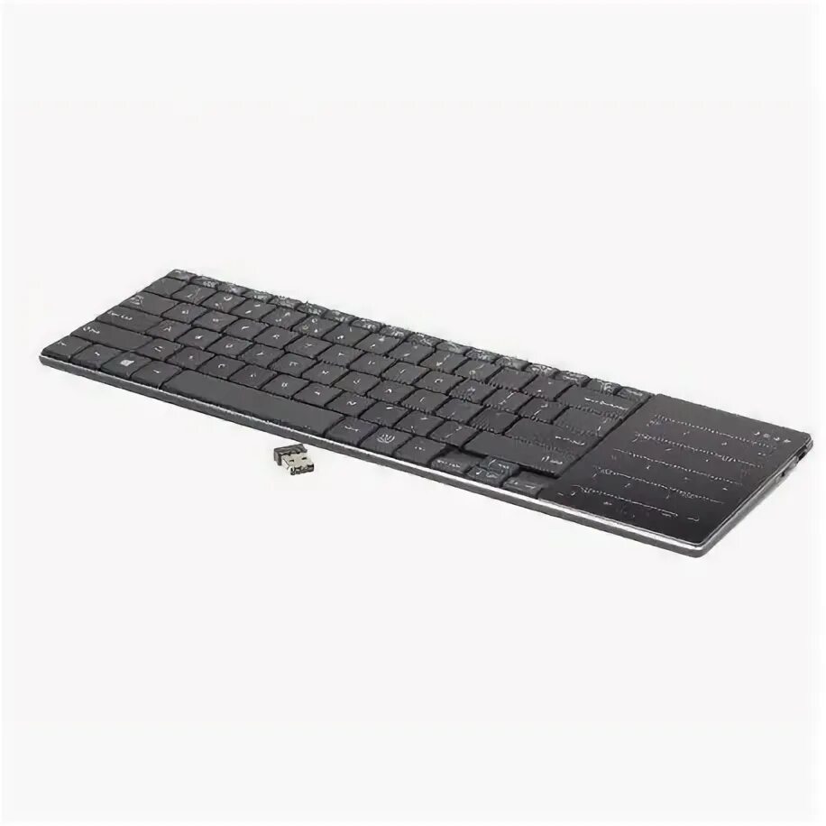 Gembird клавиатура беспроводная как подключить Wireless 2.4GHz Keyboard with Touchpad Black - Клавиатуры - Photopoint