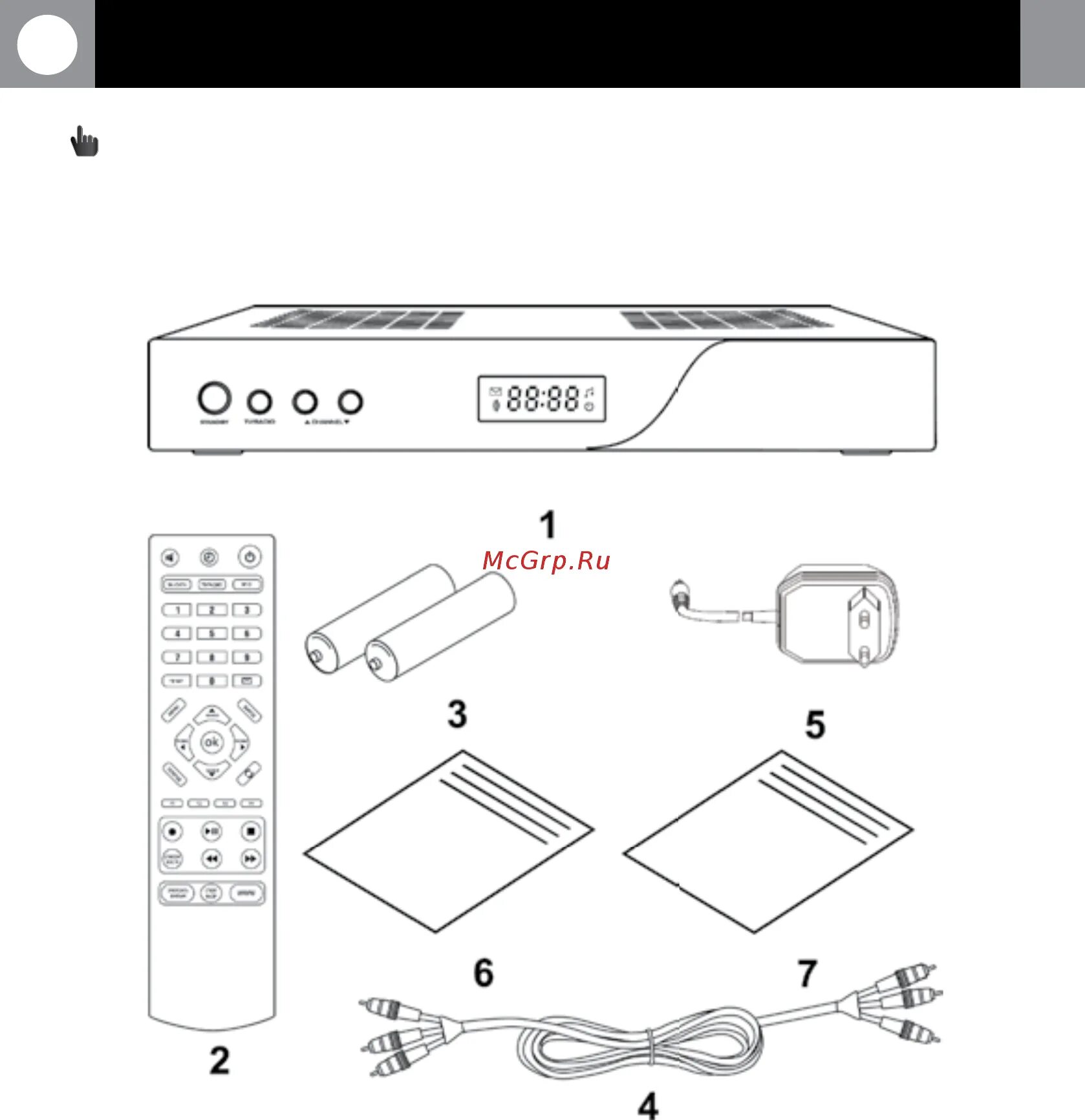 General satellite приставка как подключить General Satellite 8302 Руководство пользователя онлайн 6/40 144091