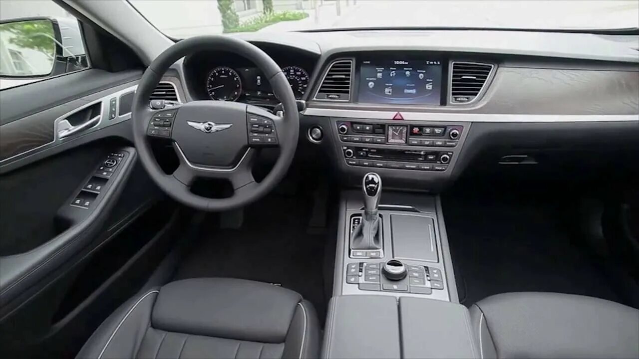Genesis фото салона 2017 Hyundai Genesis G80 Interior Design AutoMotoTV - YouTube
