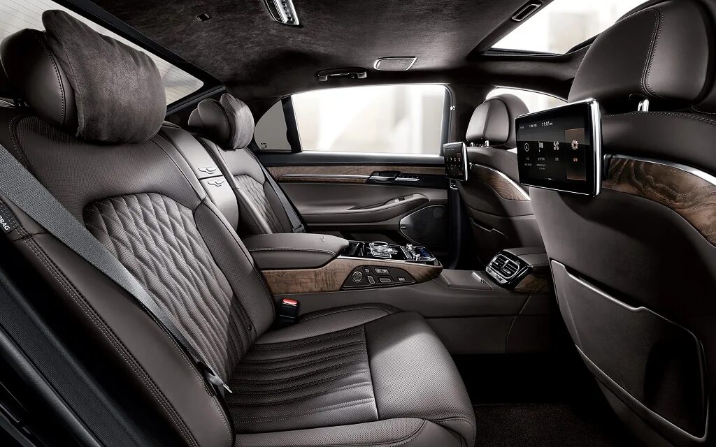 Genesis фото салона Бизнес седан Genesis G90 2023-2024: обзор, характеристики, комплектации и цены в