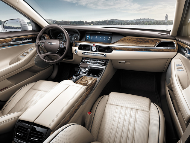 Genesis фото салона Подробный обзор авто Genesis G90 - описание Дженезис Джи 90, фотографии и видео 