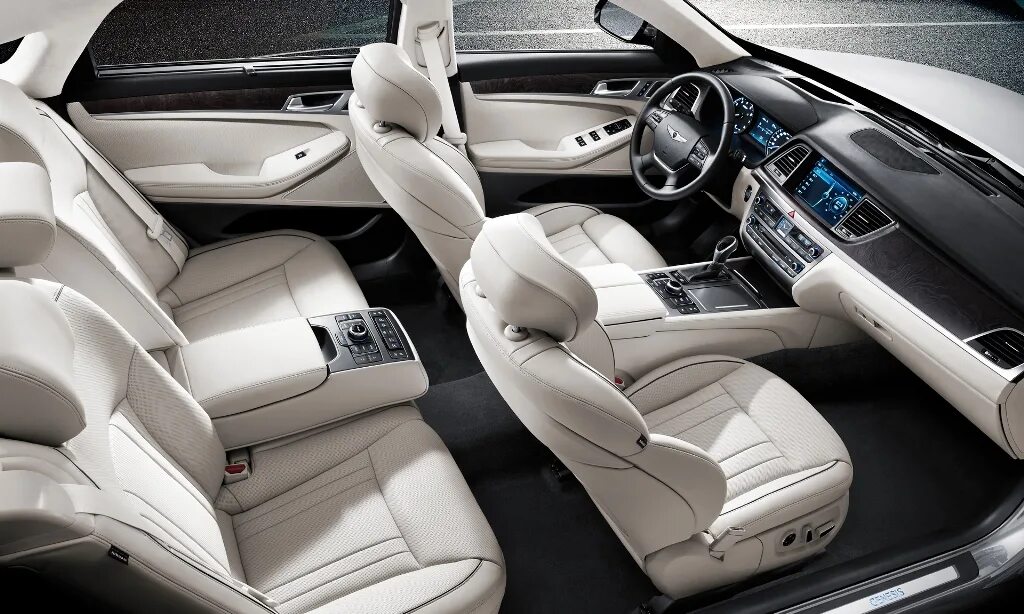 Genesis фото салона Car Features List for Hyundai Genesis 2018 3.8 Base (Kuwait) YallaMotor