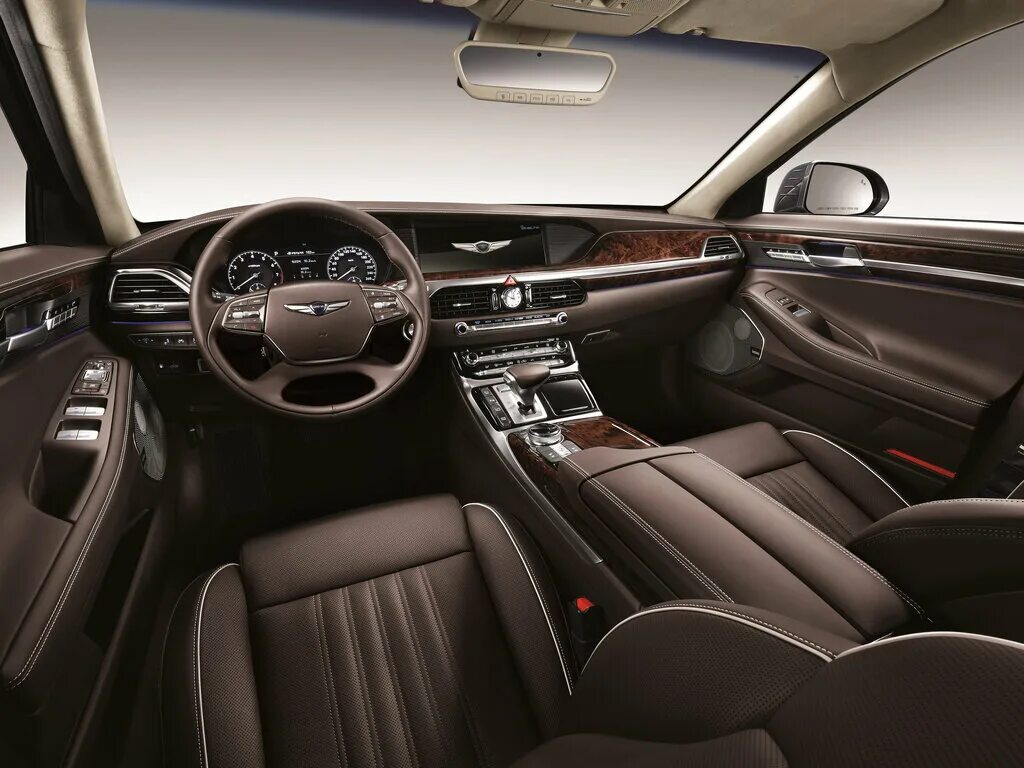 Genesis фото салона Genesis EQ900 2015, 2016, 2017, 2018, седан, 1 поколение технические характерист