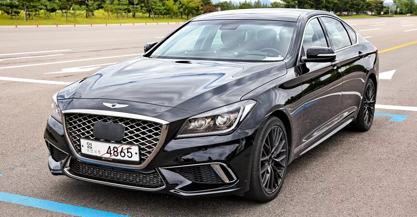 Genesis g80 тюнинг фото Голованов во флагманском седане Genesis G90: кто, как и зачем поведет Hyundai в 