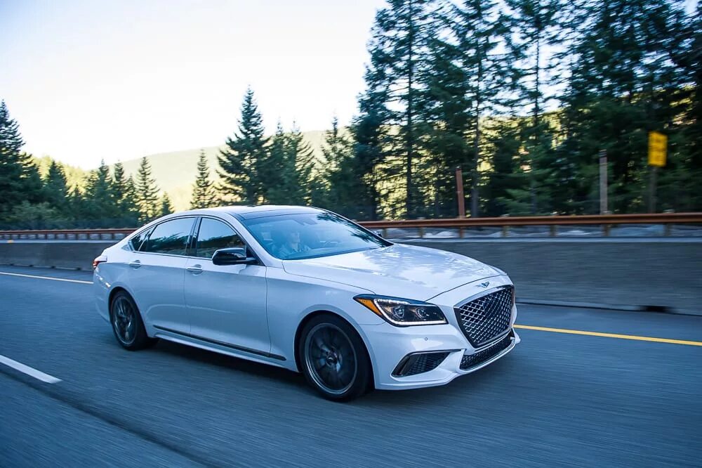 Genesis g80 тюнинг фото 2017 Run to the Sun Genesis G80 Sport 2 - The Auto Reporter