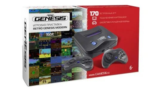 Genesis приставка игровая как подключить SEGA Retro Genesis Modern - Игровая приставка + 170 игр + 2 геймпада