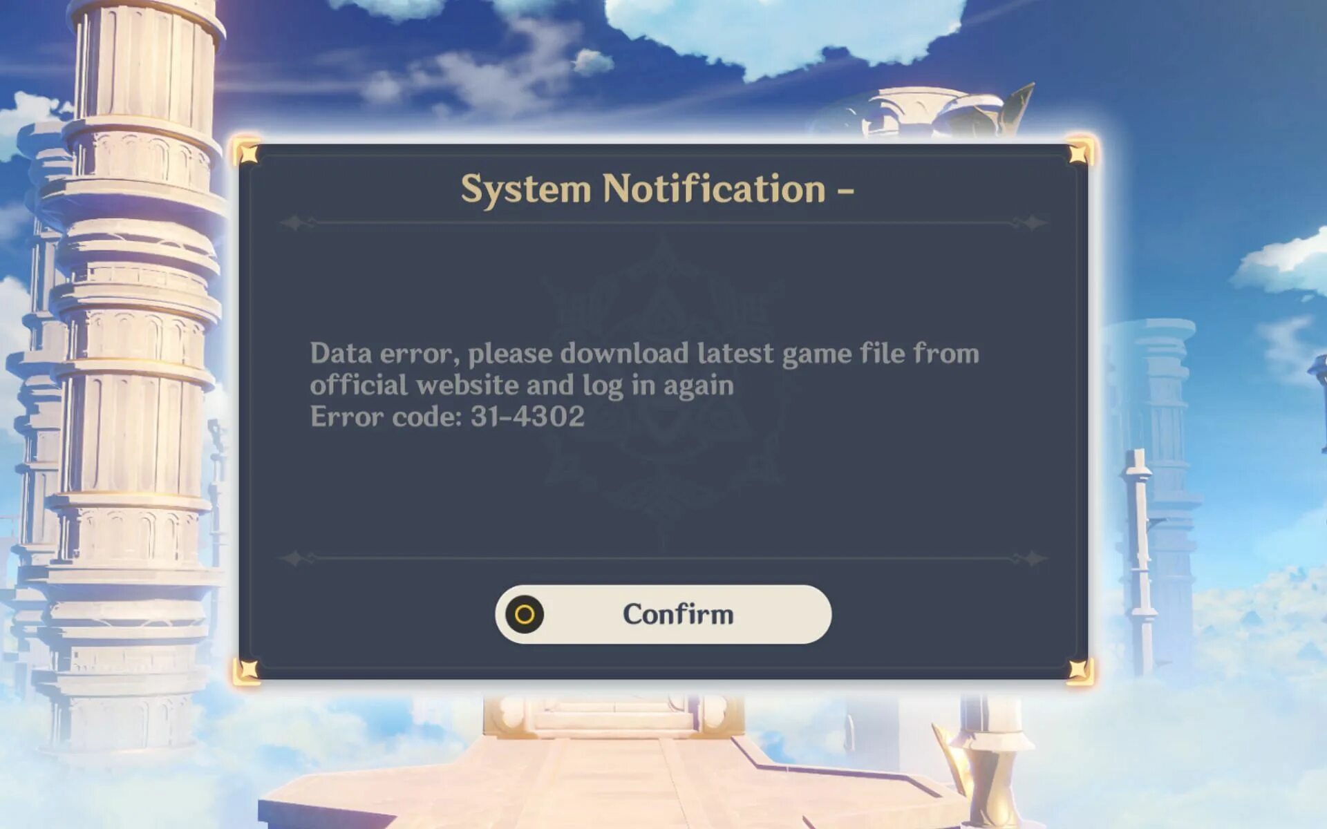 Genshin impact ошибка подключения Genshin Impact Error Code 31-4302: How to solve without redownloading