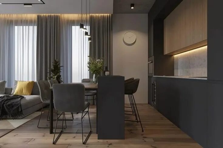 Geometrium дизайн интерьеров Pin by Wen-Tzu Huang on Kitchen Home decor, Interior, Modern kitchen