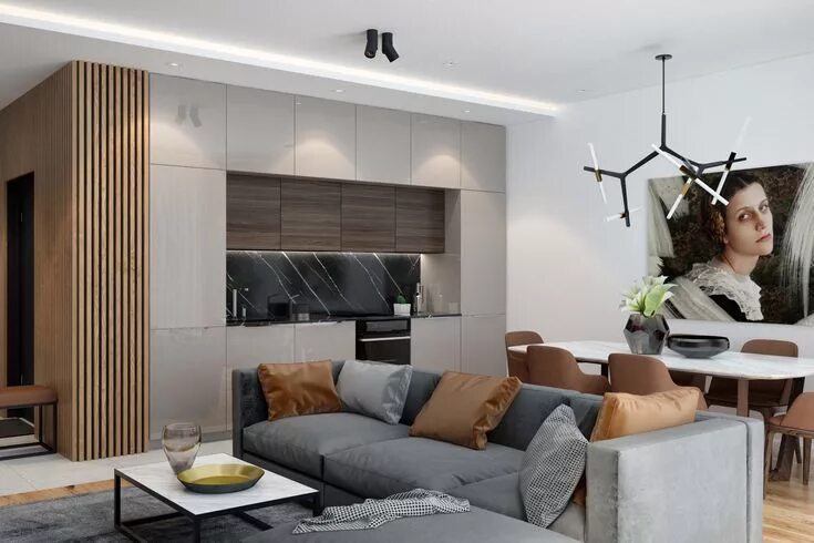 Geometrium дизайн интерьеров Tatlin Premium Late Fall 99 кв.м. - Дизайн студия интерьера Geometrium Living/di