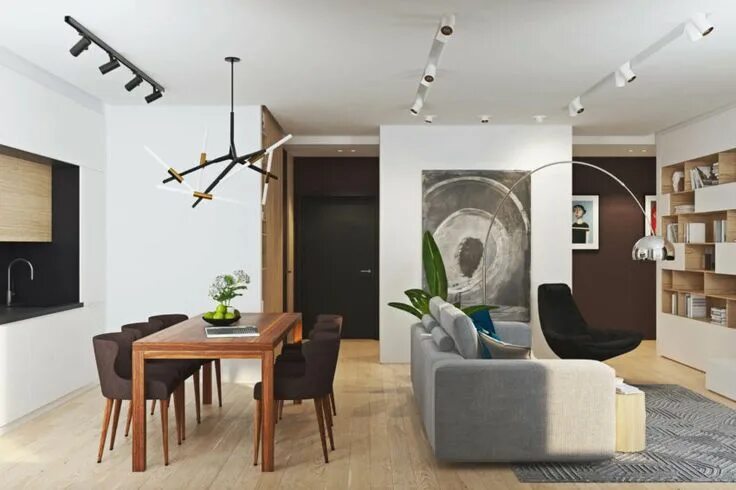 Geometrium современный дизайн интерьера Contemporary Apartment Designed by Geometrium in Moscow, Russia Contemporary apa