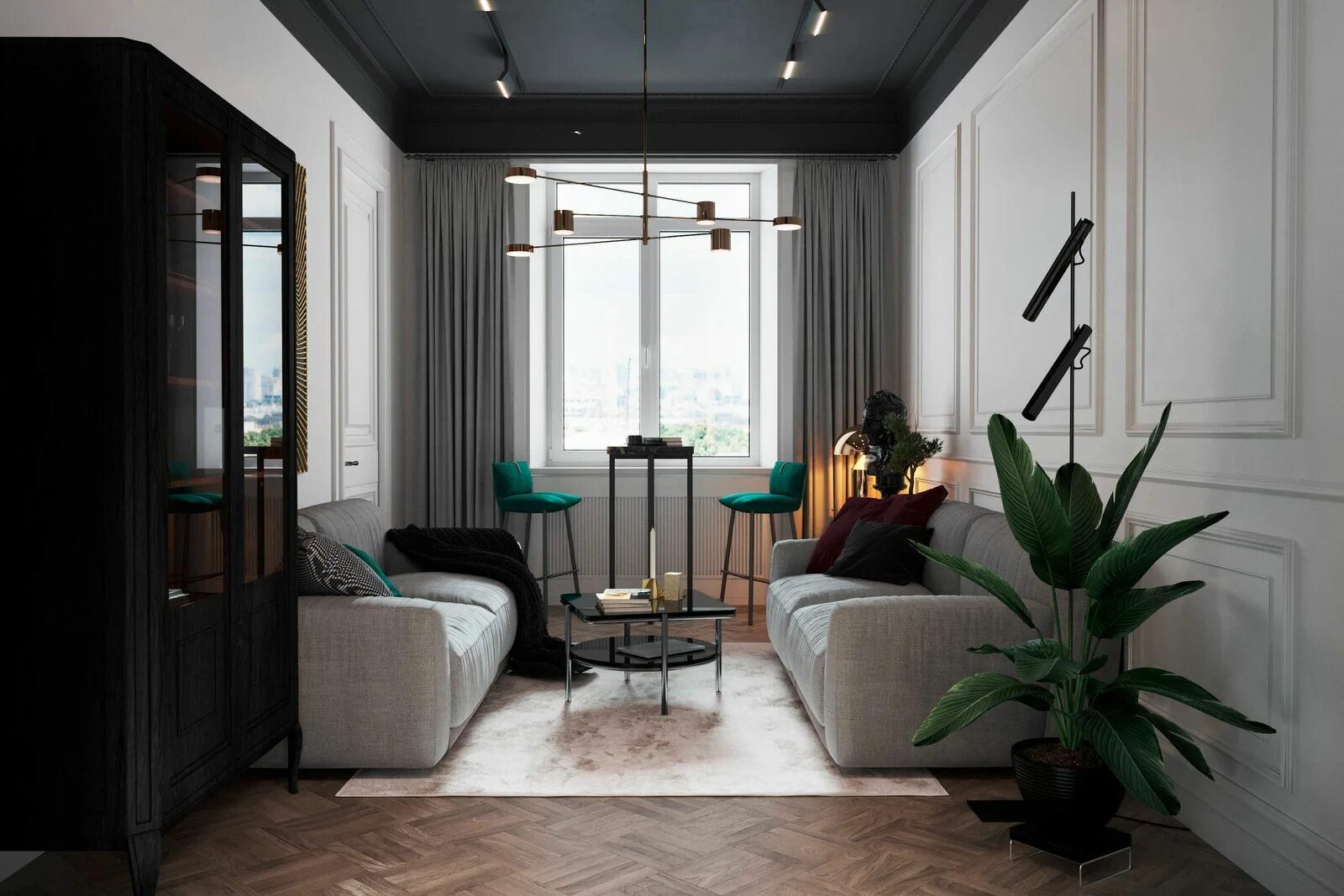 Geometrium современный дизайн интерьера Photo 5 of 20 in Stalinskaya Building by Geometrium Inspired homes, Home decor, 