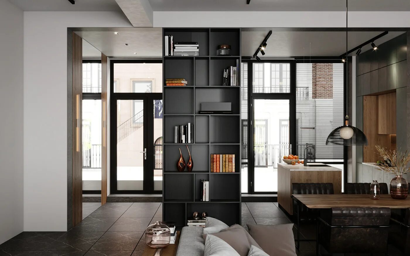 Geometrium современный дизайн интерьера Futuro Park, Moscow on Behance