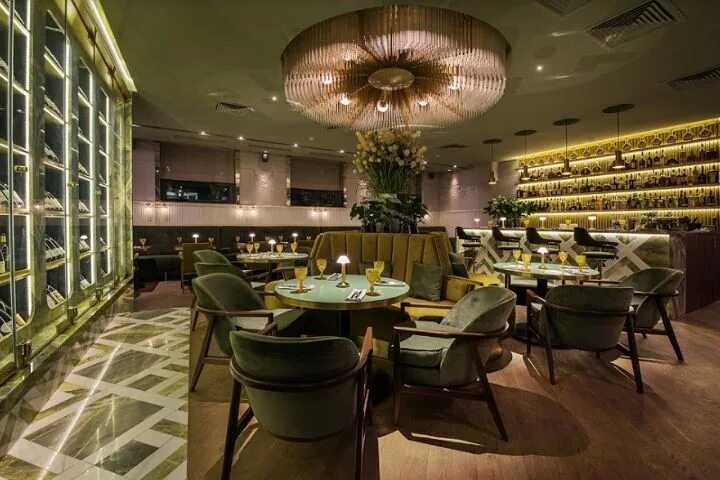 Geraldine ул остоженка 27 корп 2 фото Geraldine Neo-bistro by Archpoint Moscow Russia Bistro interior design, Bistro i