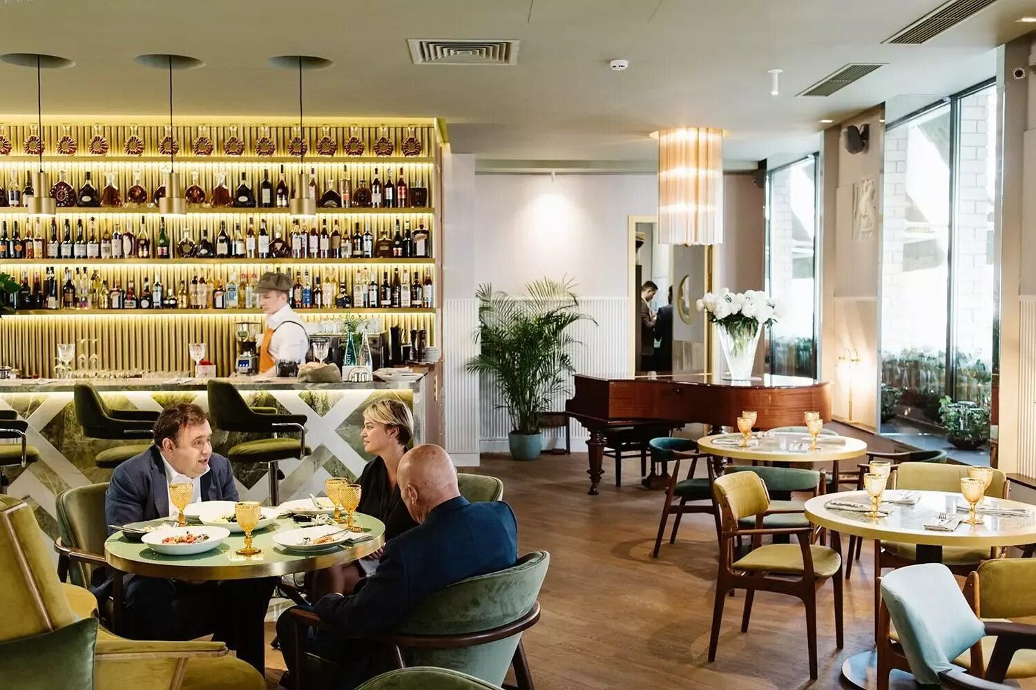 Geraldine ул остоженка 27 корп 2 фото Ресторан Владимира Познера - Жеральдин / Geraldine на Остоженке в Москве - адрес