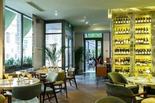 Geraldine ул остоженка 27 корп 2 фото Меню и цены "Жеральдин" на Парке культуры в Москве - Яндекс.Карты