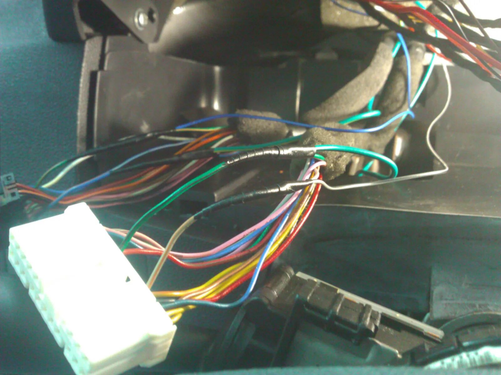 Getz точки подключения Установка сигнализации на Hyundai Getz - DRIVE2