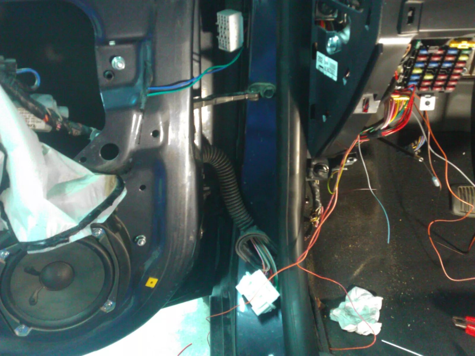 Getz точки подключения Установка сигнализации на Hyundai Getz - DRIVE2