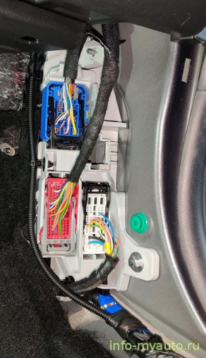 Getz точки подключения Подключение сигнализации на Hyundai Tucson с 2021 года