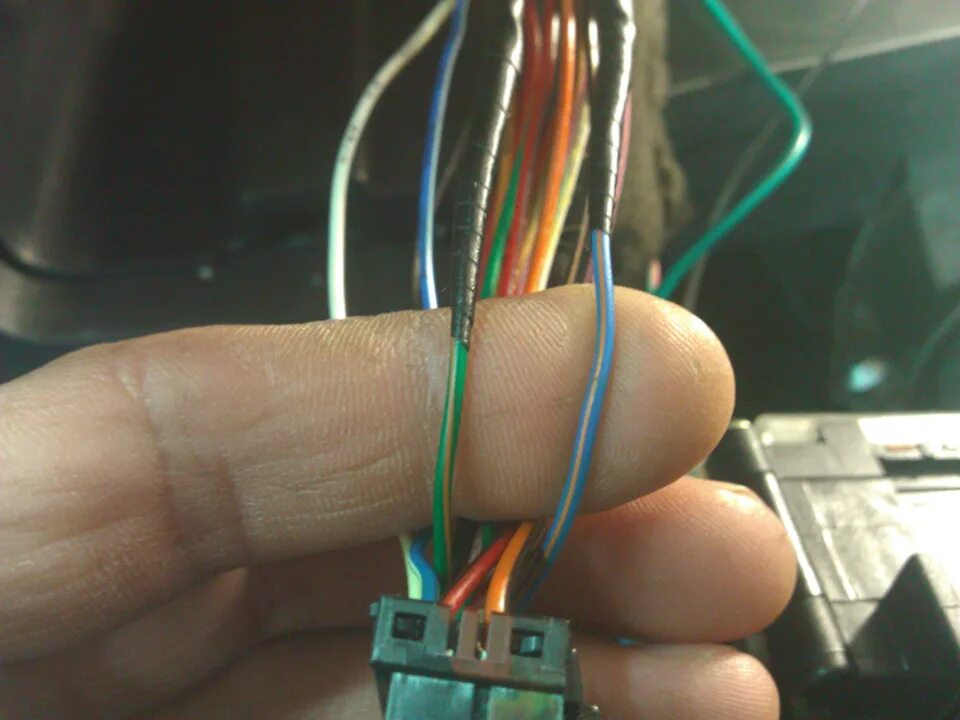 Getz точки подключения Установка сигнализации на Hyundai Getz - DRIVE2