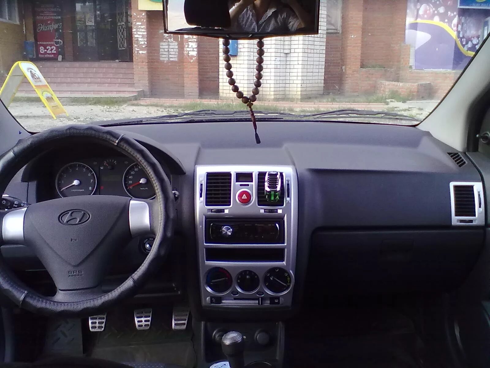 Getz тюнинг салона Алюминизация салона - Hyundai Getz, 1,4 л, 2010 года тюнинг DRIVE2