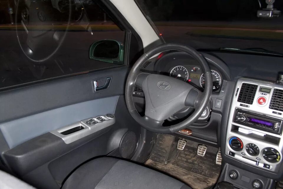 Getz тюнинг салона Перетяжка салона - Hyundai Getz, 1,6 л, 2006 года тюнинг DRIVE2