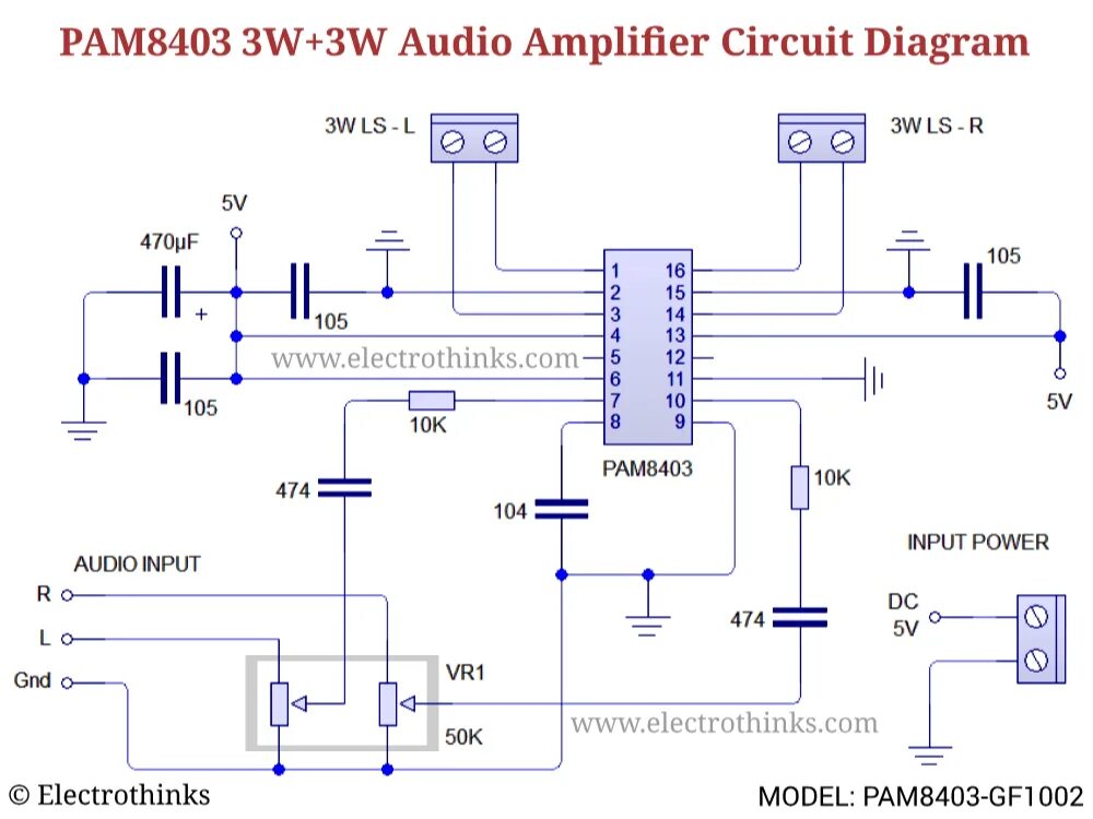 Gf1002 усилитель схема подключения Soledad Negar Espera un minuto pam8403 datasheet apetito veredicto Medalla