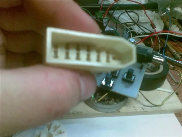 Gf612 подключение к старой панели Установка БК Gamma GF-612 в старую панель