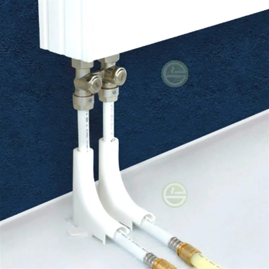 Giacomini подключение радиаторов Узел подключения Giacomini R383X002 3/4"ЕК нижний прямой - купить краны для подс